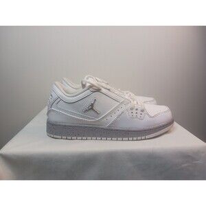 Nike Boys Air Jordan 1 Flight 351026-107 White Basketball Shoes Sneakers Sz 4